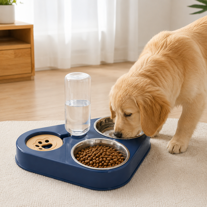 DuoFlow Spill-Free Feeder & Hydration Station